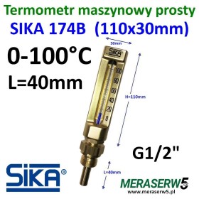SIKA 174B  0-100 R40mm